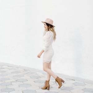 Cream Elegant Two Piece Set